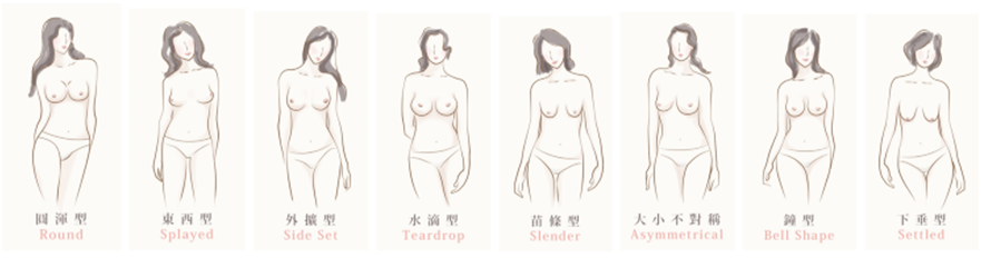 胸型 判斷 方法